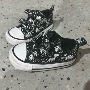 Black Dinosaur Converse